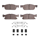 DFC 15-20 Ford Edge Front & Rear Geospec Rotors w/4000 HybriDynamic Brake Pads w/Hardware