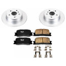 Power Stop 01-03 Toyota Highlander Front & Rear Z17 Evolution Geomet Coated Brake Kit