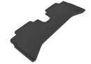 3D MAXpider 2012-2015 Toyota Prius C Kagu 1st & 2nd Row Floormats - Black