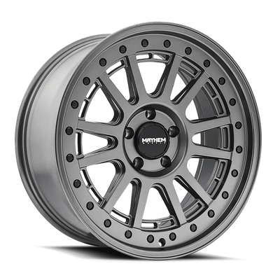 Mayhem 8305 Compass 15x7 / 5x100 BP / 15mm Offset / mm Hub Matte Gunmetal Wheel