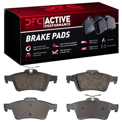 DFC 03-23 Cadillac BLS (Mexico) Rear Active Performance Pads - Low Metallic