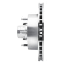 R1 94-03 Ford E-150 Econoline Front Left Drilled & Slotted Silver Brake Rotor