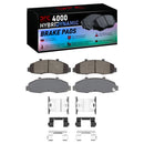 DFC 97-04 Ford F-150 Heritage Front Geospec Rotors w/4000 HybriDynamic Brake Pads w/Hardware