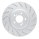 DFC 06-10 BMW M6 Right Rear Drilled GeoSPEC Coated Rotor