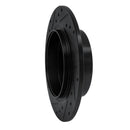 R1 99-10 Saab 9-5 Rear Right Drilled & Slotted Black Brake Rotor