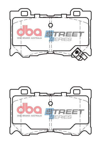 DBA 09-13 Infiniti FX50 (S51 Model) Front Street Series Brake Pads