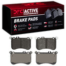 DFC 10-20 Mercedes-Benz E550 Front Active Performance Pads - Low Metallic