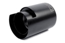 Dinan Double-Walled 4.5in Clamp-On Exhaust Tip - Black - 4.5in Outlet / 3.25in Inlet