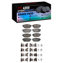 DFC 12-20 Freightliner FL360 (Mexico) Rear/Front 4000 HybriDynamic Brake Pads and Hardware Kit