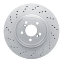 DFC 15-20 BMW M2 Right Front Drilled GeoSPEC Coated Rotor