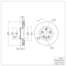 DFC GeoSPEC Coated Rotors - Plain