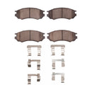 DFC 91-00 Nissan NX Front 5000 Advanced Ceramic Brake Pads and Hardware Kit