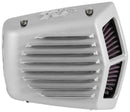 K&N Street Metal Intake System 08-16 Harley-Davidson Shaker Silver H/D Touring Models