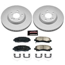 Power Stop 12-14 Honda Ridgeline Front & Rear Z17 Evolution Geomet Coated Brake Kit