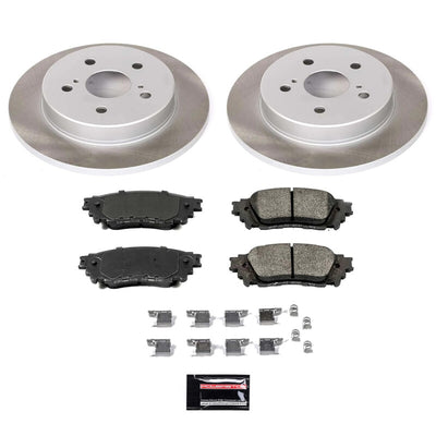 Power Stop 15-17 Lexus NX0t Front and Rear Semi-Coated Rotor Kit
