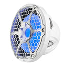 DS18 Marine Subwoofer w/ RGB Lights 12in 350 Watts RMS 4 ohm SVC White