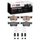 DFC 16-21 Honda Civic Front & Rear Geospec Rotors with 5000 Advanced Brake Pads w/Hardware