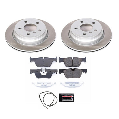Power Stop 13-18 BMW 320i xDrive Front and Rear Semi-Coated Rotor Kit