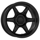 Kansei K11B Tandem 15x7in / 4X114.3 BP / 0mm Offset / 73.1mm Bore - Satin Black