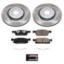 Power Stop 15-20 Ford Edge Front and Rear Semi-Coated Rotor Kit
