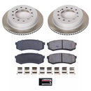 Power Stop 10-22 Lexus GX460 Front and Rear Semi-Coated Rotor Kit