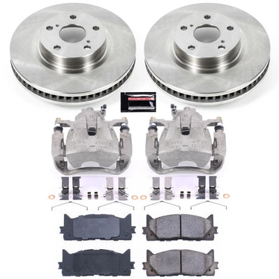 Power Stop 07-12 Lexus ES350 Front & Rear Autospecialty Brake Kit w/Calipers