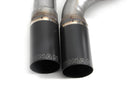 Dinan 17-20 BMW 430i Freeflow Axleback Exhaust System -Black