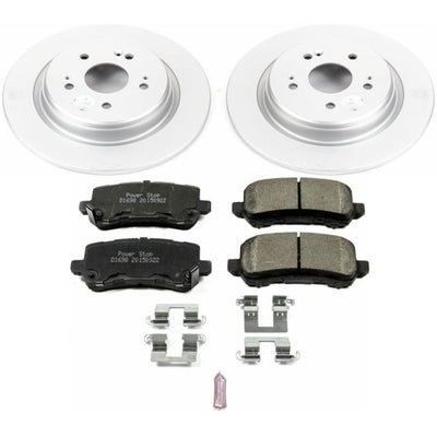 Power Stop 15-19 Acura TLX Front & Rear Z17 Evolution Geomet Coated Brake Kit