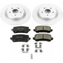 Power Stop 15-19 Acura TLX Front & Rear Z17 Evolution Geomet Coated Brake Kit