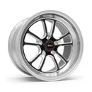 Weld S70 RT-S 18x8in / 5x120.65 BP / 4.7in. BS - Black Center - Polished Shell Wheel