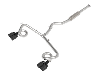aFe Subaru WRX/STi 15-21 H4-2.0/2.5L Takeda 3in to 2-1/2in Stainless Cat-Back Exhaust Crbn Fiber Tip