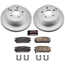 Power Stop 10-17 Chevrolet Equinox Front & Rear Z17 Evolution Geomet Coated Brake Kit