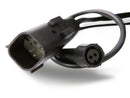 Raxiom 18-23 Jeep Wrangler JL Axial Series 9-In LED Headlights- Black Housing (Clear Lens)
