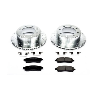 Power Stop 1999 Ford F-250 Super Duty Front & Rear Z23 Evolution Sport Brake Kit