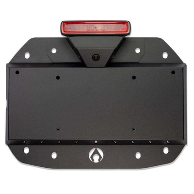 Artec Industries 18-25 Jeep Wrangler JL Sahara Jl Spare Tire Delete Kit V2 - Powdercoated Alum