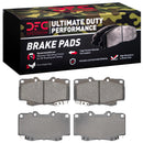 R1 95-04 Toyota 4Runner Front Right Drilled & Slotted Silver Brake Rotor