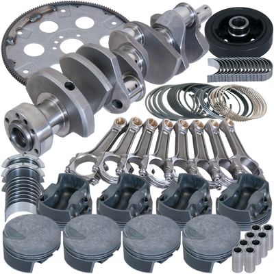 Eagle Chevy 454 1Pc 4.250in Crank 6.385in I-Beam Rod -3cc Flat Top 4.280in Pistons Balanced Assembly