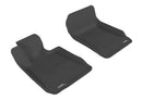 3D MAXpider 2007-2013 BMW 3 Series E92 Kagu 1st & 2nd Row Floormats - Black