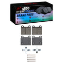 DFC 78-83 Porsche 911 Front Geospec Rotors w/4000 HybriDynamic Brake Pads w/Hardware
