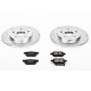 Power Stop 09-10 Pontiac Vibe Rear Z23 Evolution Sport Brake Kit w/Calipers