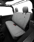 Bestop 18-23 Jeep Wrangler JL 2-Door Rear Seat Covers (Charcoal)