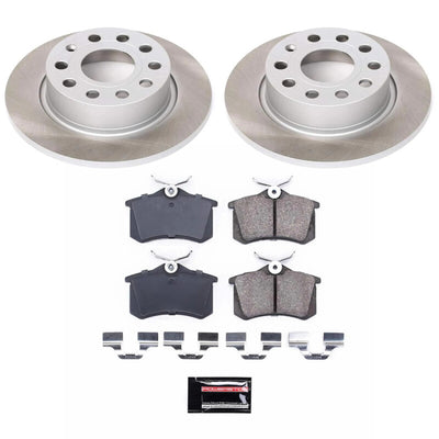 Power Stop 13-17 Volkswagen Beetle Front and Rear Semi-Coated Rotor Kit