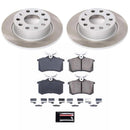 Power Stop 2015 Volkswagen Golf Front and Rear Semi-Coated Rotor Kit