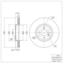 DFC GeoSPEC Coated Rotors - Plain
