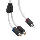 DS18 Marine Grade Tinned Copper OFC RCA Wires 2 Female to 1 Male Splitter