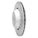 DFC 20-25 BMW X6 Right Front Drilled GeoSPEC Coated Rotor