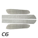 DEI Chevy Corvette C6 Transmission Tunnel Side Shield - 4pc