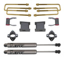 MaxTrac 07-16 GM C1500 2WD w/Cast Steel Susp. 7in/4in MaxPro Elite Spindle Lift Kit w/FOX Shocks