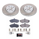 Power Stop 1996 Subaru Legacy Front and Rear Semi-Coated Rotor Kit