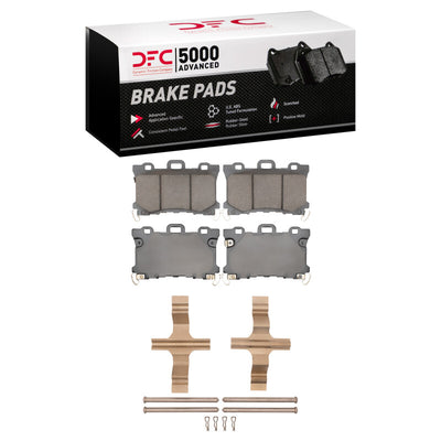 DFC 24-25 Nissan Z Front 5000 Advanced Low Metallic Brake Pads and Hardware Kit